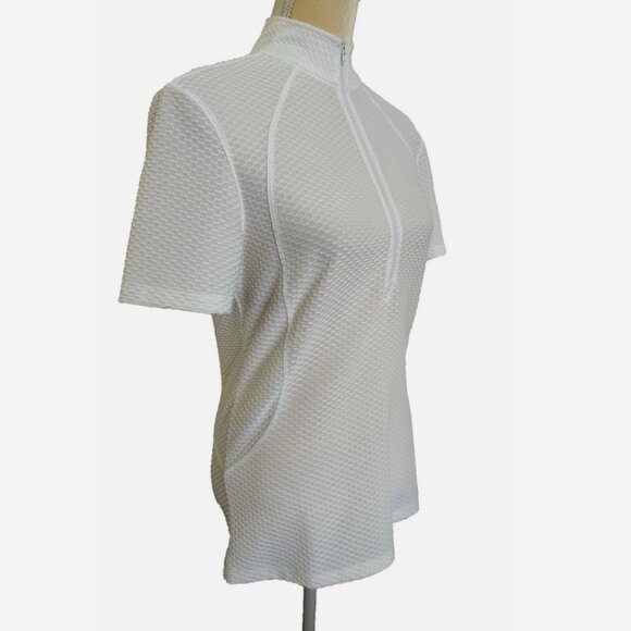 FITS White Show Shirt NWOT Medium - Picture 2 of 5